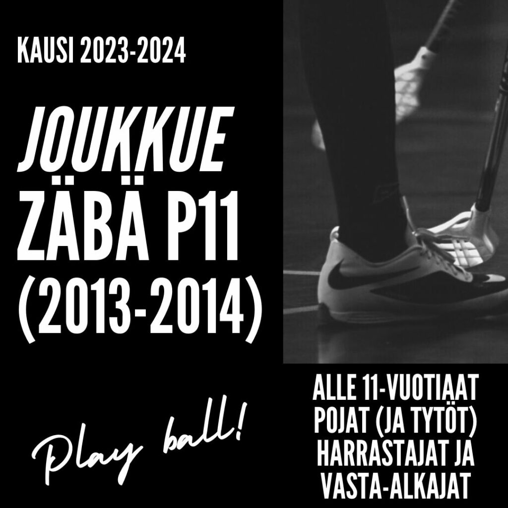 2023-2024: Zäbä JOUKKUE P11 (2013-2014)